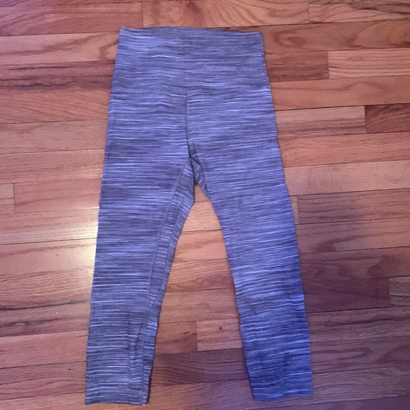 lululemon cropped leggings heathered - Picture 1 of 3